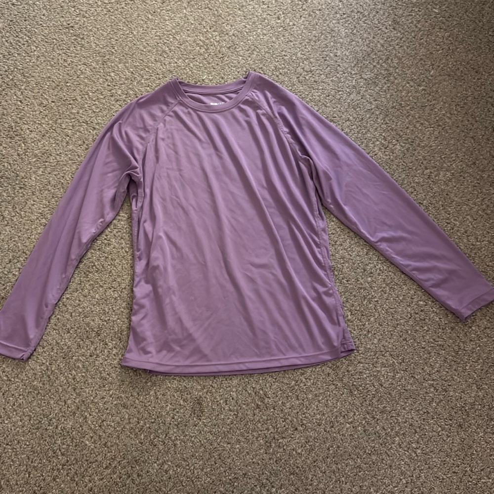 Purple UPF 50 long sleeved shirt (small)